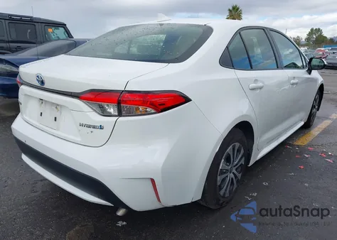 2022 Toyota Corolla Hybrid Le из США, поврежденный, VIN JTDEAMDE1N3002409